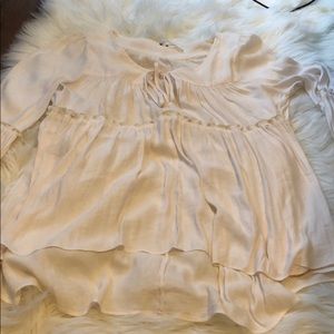 Free people bell sleeved top